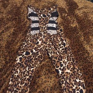 Leopard jumpsuit